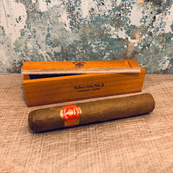 Juan Lopez No.2 Single Wooden Gift Boxed Cuban Cigar - Cheapasmokes.com