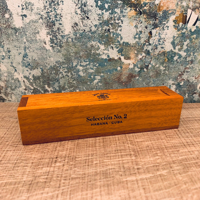 Juan Lopez No.2 Single Wooden Gift Boxed Cuban Cigar - Cheapasmokes.com