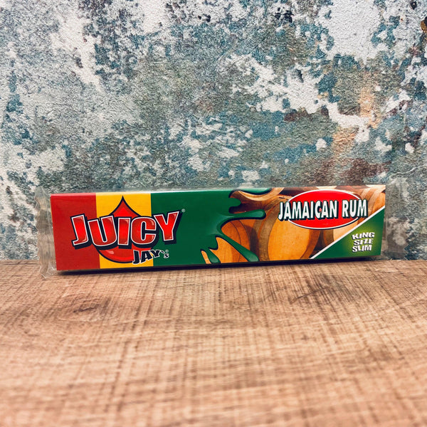 Juicy Jay Jamaican Rum King Size Slim Papers - Cheapasmokes.com
