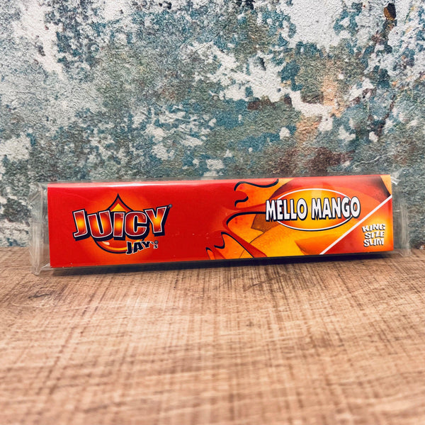 Juicy Jay Mello Mango King Size Slim Papers - Cheapasmokes.com
