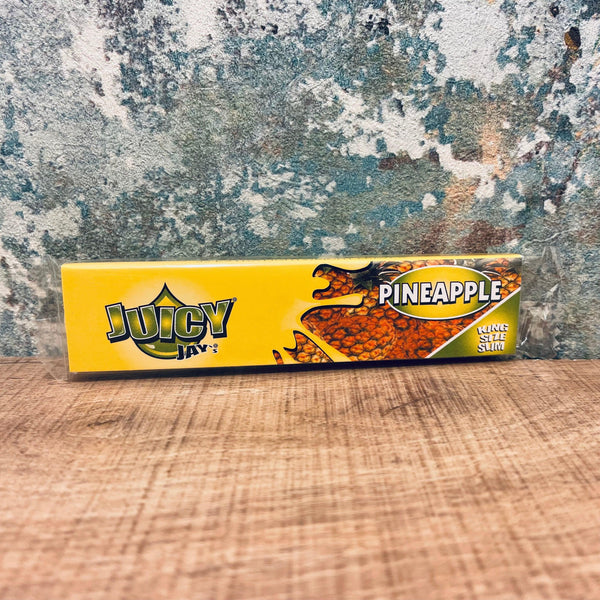 Juicy Jay Pineapple King Size Slim Papers - Cheapasmokes.com