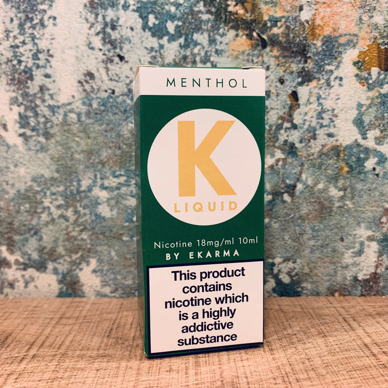 K Liquid Menthol 18mg - Cheapasmokes.com