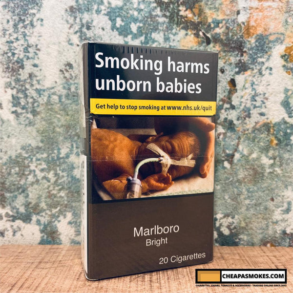 Marlboro Bright King Size Cigarettes - Cheapasmokes.com