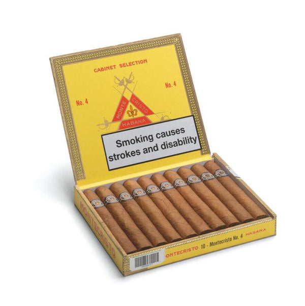 Montecristo No 4 Box 0f 10 Cigars - Cheapasmokes - Cheapasmokes.com