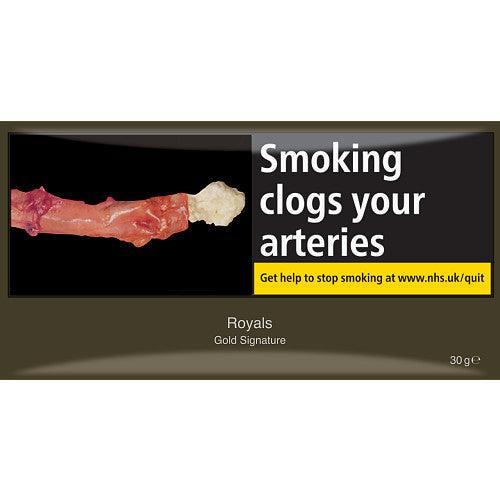 Royals Signature Gold Tobacco 30gm - Cheapasmokes.com