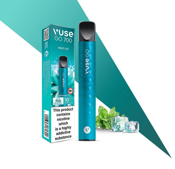 Vuse Go 700 Mint Ice Disposable - Cheapasmokes.com