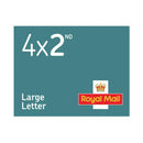 2nd Class Large Stamps 4 Pack Booklet - Cheapasmokes.com