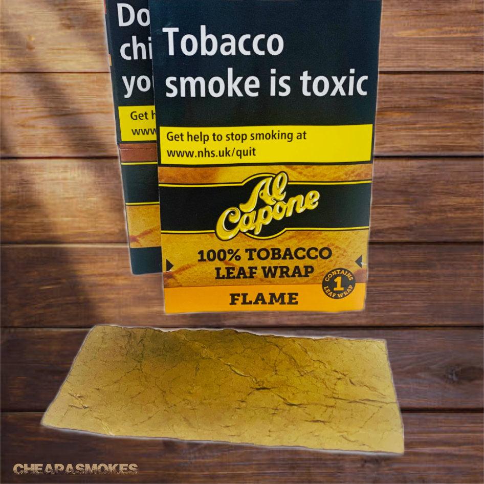 Al Capone Tobacco Leaf Wrap Flame