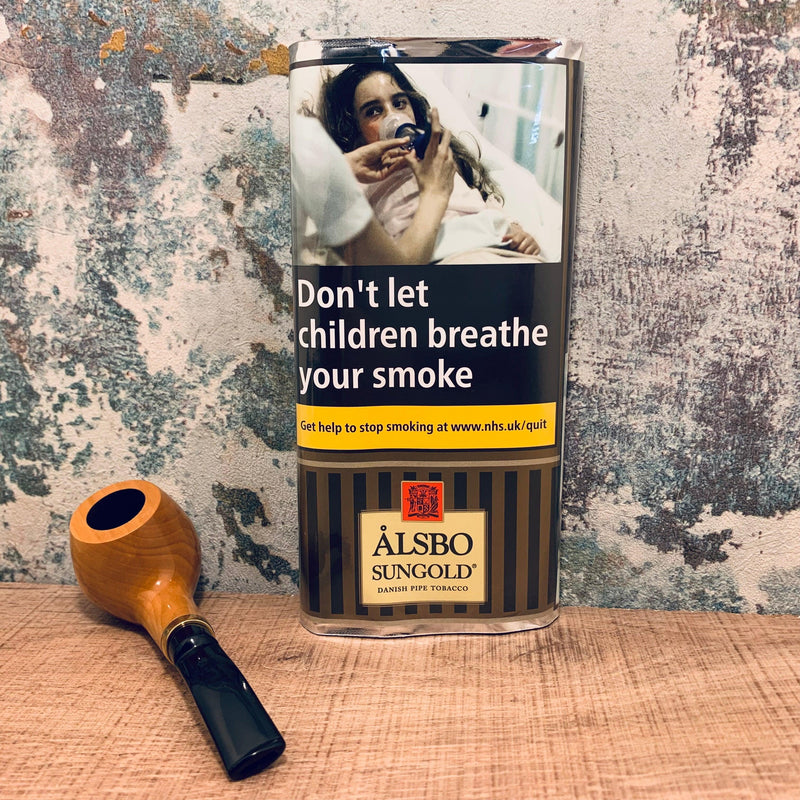 Alsbo Sungold Tobacco 50g Pouch - Cheapasmokes.com