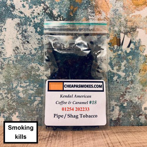 American Coffee Caramel #18 Pipe Tobacco 10gm - Cheapasmokes.com
