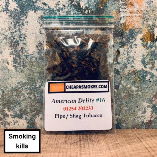 American Delite #16 Pipe Tobacco Sample 10gm - Cheapasmokes.com