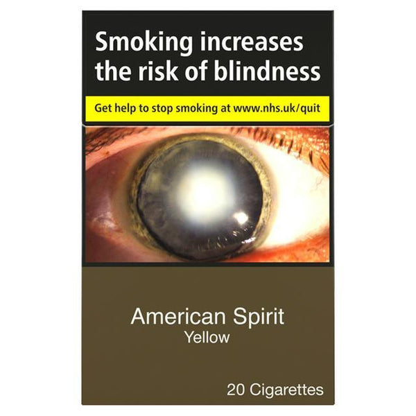 American Spirit Yellow Cigarettes - 20 Cigarettes - Cheapasmokes.com