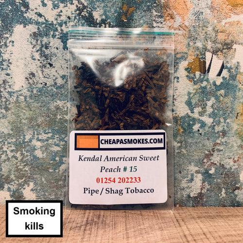 American Sweet Peach #15 Pipe Tobacco Sample 10gm - Cheapasmokes.com