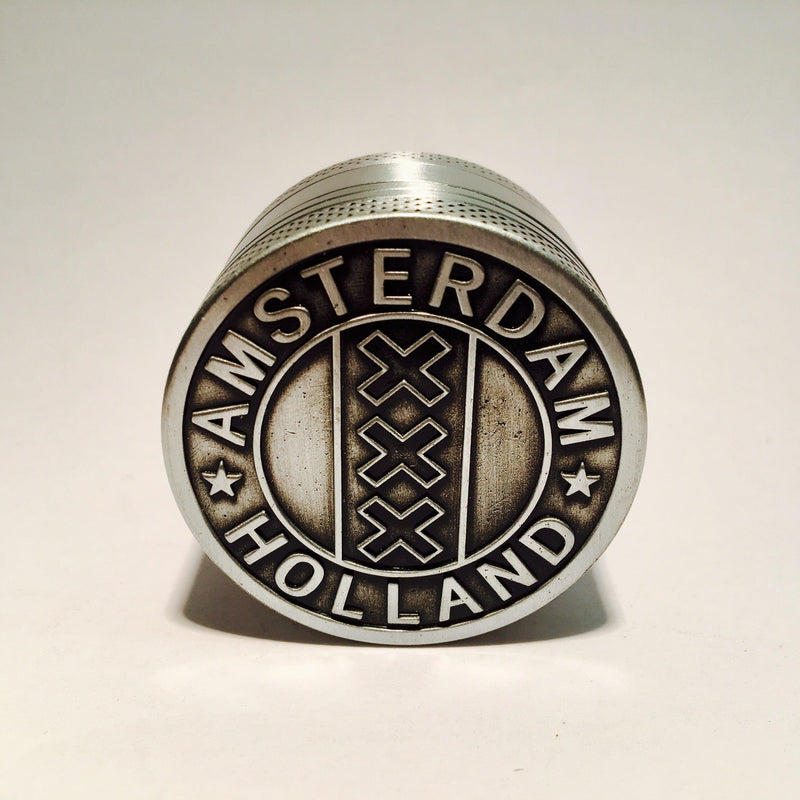 Amsterdam Metal Grinder - Cheapasmokes.com