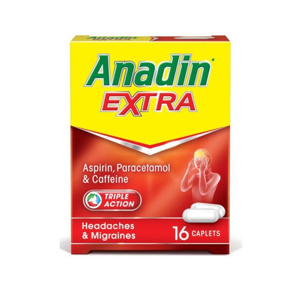 Anadin Extra Pain Relief Tablets 16s - Cheapasmokes.com