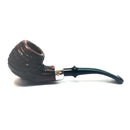 Baby Wellbent Rustic Small Bent Briar Pipe - Cheapasmokes.com