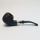 Baby Wellbent Rustic Small Bent Briar Pipe - Cheapasmokes.com