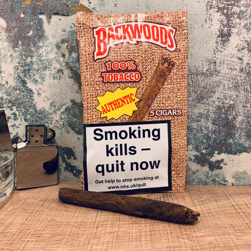 Backwoods Authentic Cigars - Packet of 5 - Cheapasmokes.com