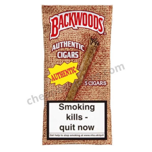 Backwoods Authentic Cigars - Packet of 5 - Cheapasmokes.com