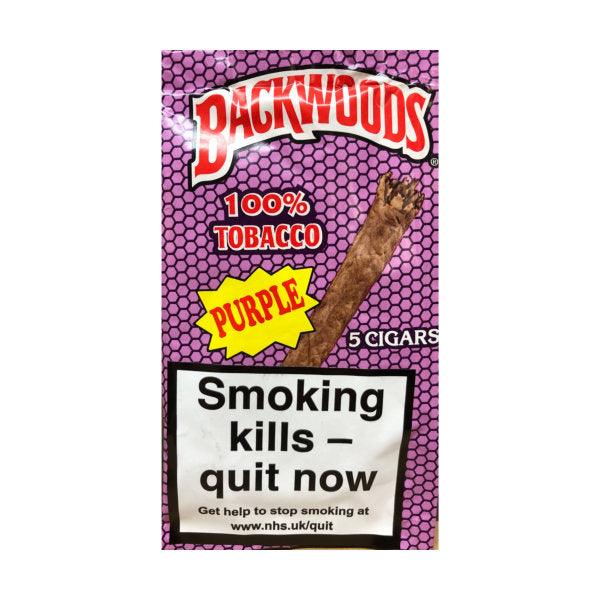 Backwoods Purple Cigars Pack Of 5 Cigars - Cheapasmokes.com