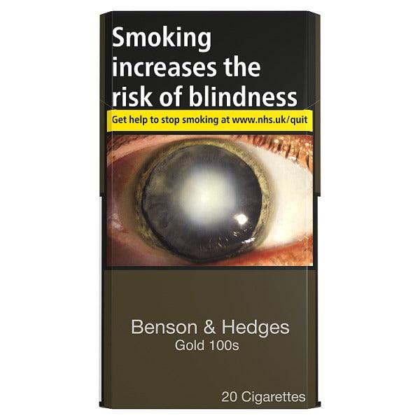 benson and hedges cigarettes types Benson & Hedges Gold Superking 100's Cigarettes