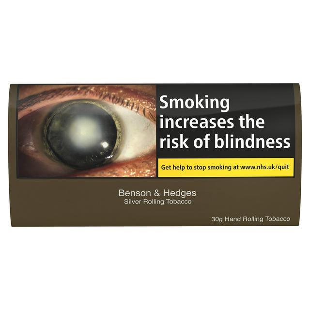 Benson & Hedges Silver Hand Rolling 30gm - Cheapasmokes.com