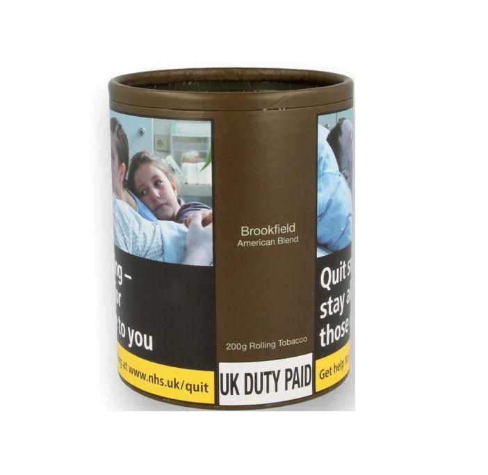 Brookfield 200gm Hand Rolling Tobacco - Cheapasmokes.com