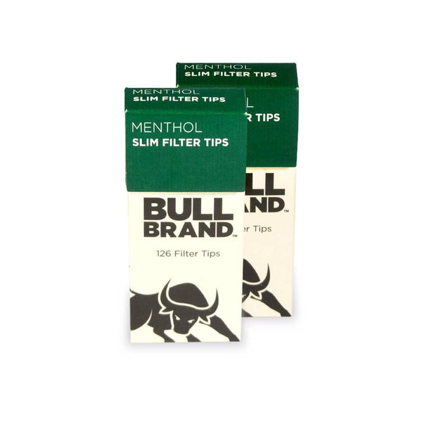 Bull Brand Extra Slim Menthol Tips - Pop Out Box - Cheapasmokes.com