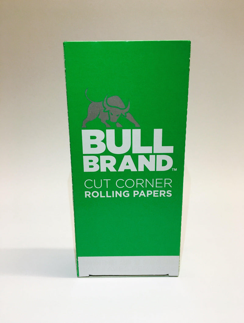Bull Brand Green Papers - 25 Box - Cheapasmokes.com