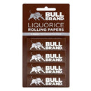 Bull Brand Liquorice Papers - 4 Pack - Cheapasmokes.com