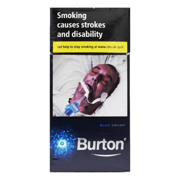 Burton Blue Crushball Cigarillos - Cheapasmokes.com