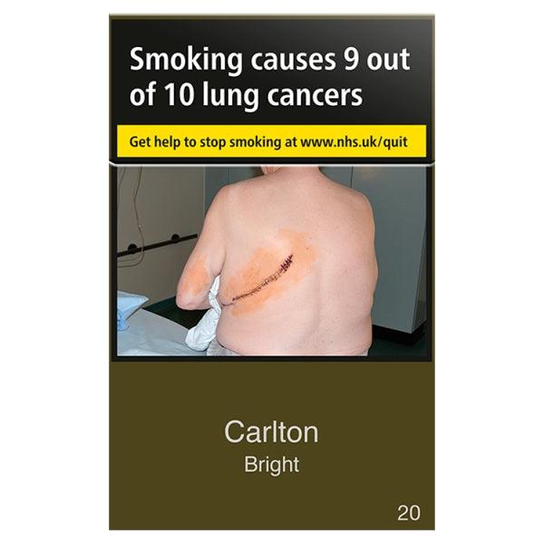 Carlton King Size Bright Blue Smooth Cigarettes - Cheapasmokes.com