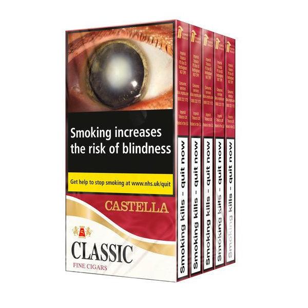 Castella Classic 5 x 5 Multipack - Cheapasmokes.com