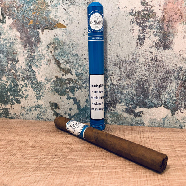 Charatan Churchill Tubed Cigars - Single Tube - Cheapasmokes.com