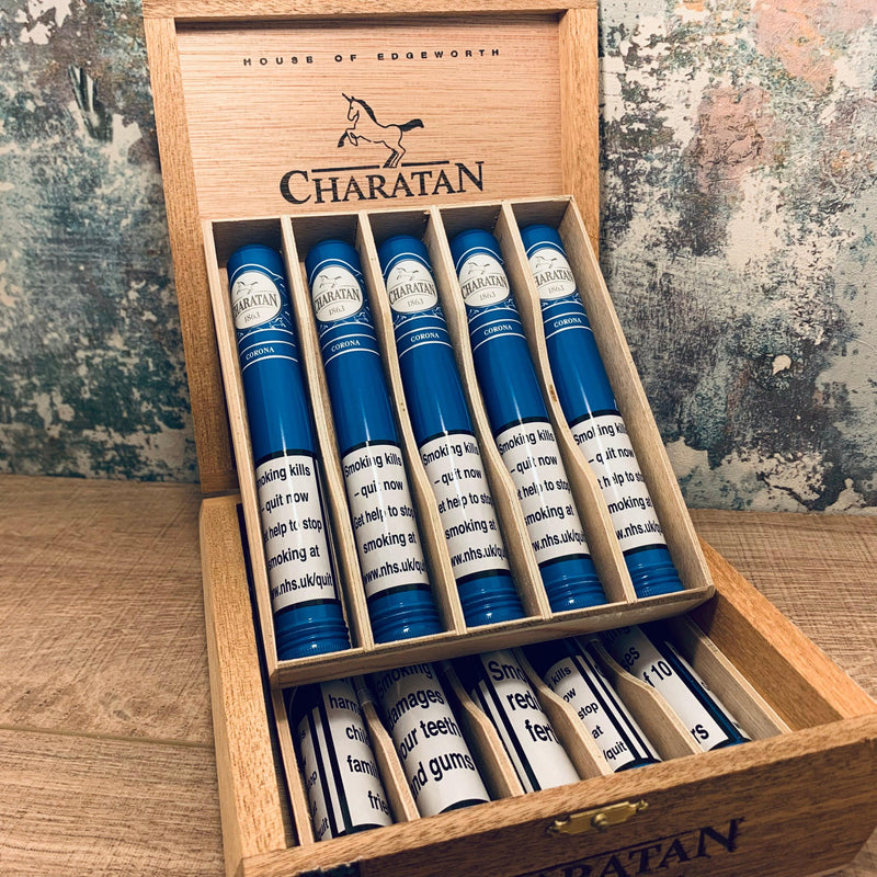 Charatan Corona Tubed Cigars - Single Tube - Cheapasmokes.com