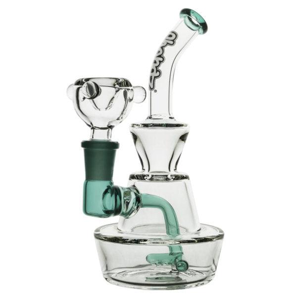 Chongz 'Charm Assault' 16cm Clear Glass Bong - Cheapasmokes.com