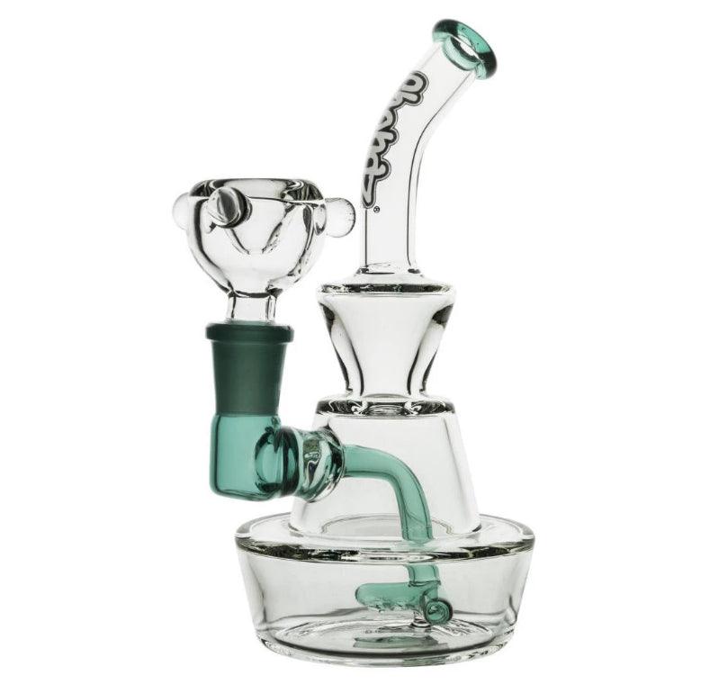 Chongz 'Charm Assault' 16cm Clear Glass Bong - Cheapasmokes.com