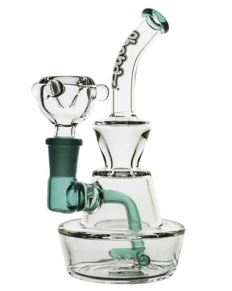 Chongz 'Charm Assault' 16cm Clear Glass Bong - Cheapasmokes.com