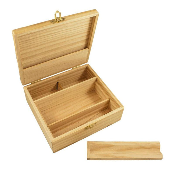 Chongz Large Wooden Stash Box - Cheapasmokes.com