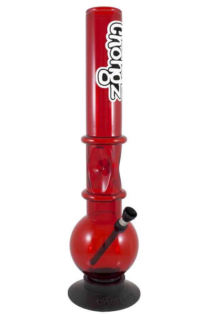 Chongz' Lilac Wine' 40cm Bubble Acrylic Bong - Cheapasmokes.com