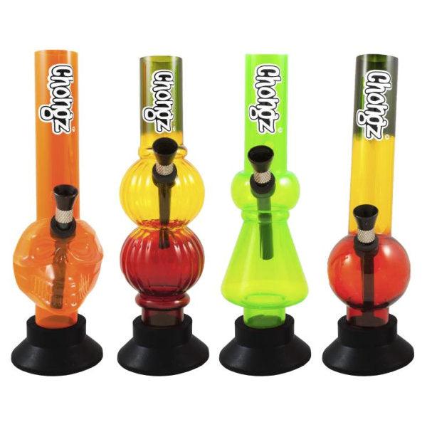 Chongz 'Mike S' 20cm Mini Acrylic Bong - Cheapasmokes.com