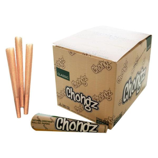 Chongz Pre Rolled Cones King Size 3 Pack - Cheapasmokes.com
