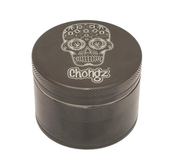 Chongz 'Skull' 50mm Grinder - Cheapasmokes.com