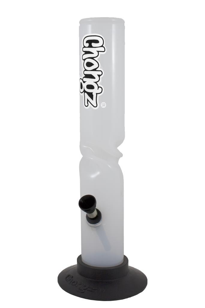 Chongz 'Thunderstorm' 30cm Straight Acrylic Bong - Cheapasmokes.com