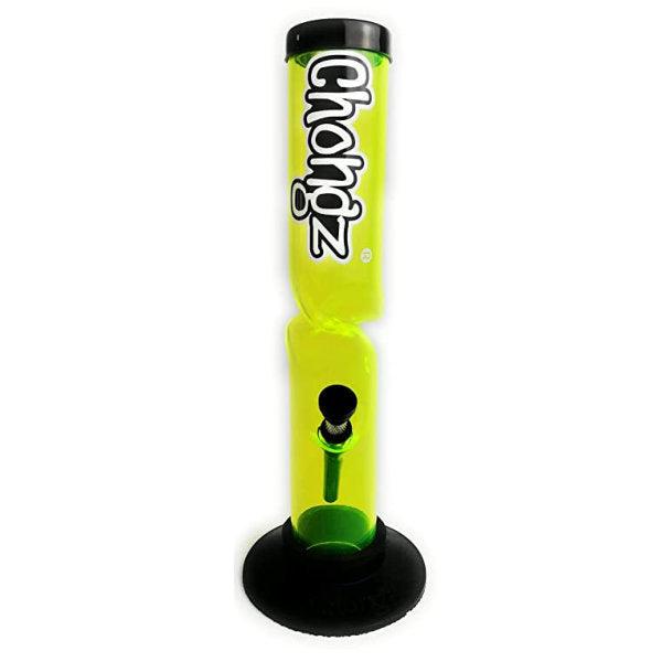 Chongz 'Thunderstorm' 30cm Straight Acrylic Bong - Cheapasmokes.com