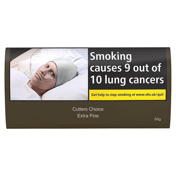 Cutters Choice Extra Fine 50gm Tobacco - Cheapasmokes.com