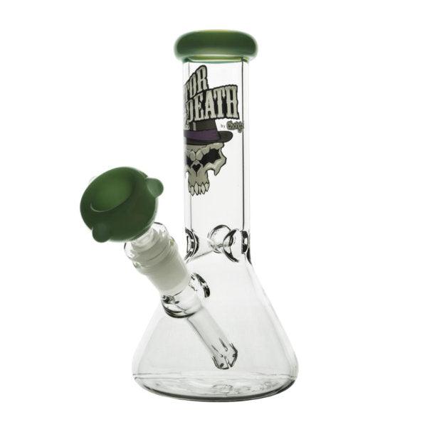 Dr Death 'Beggarly Amount' 19cm Glass Bong - Cheapasmokes.com