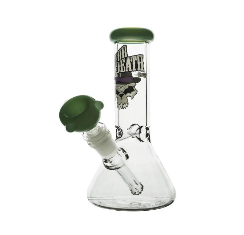 Dr Death 'Beggarly Amount' 19cm Glass Bong - Cheapasmokes.com