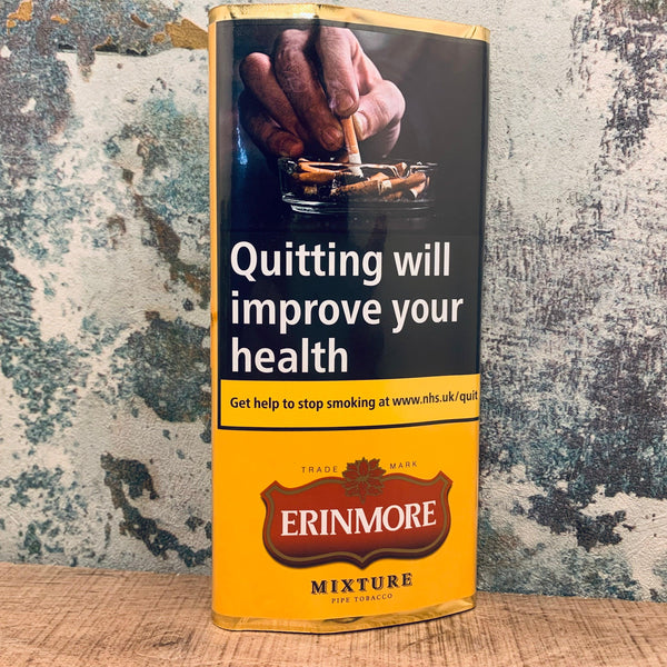 Erinmore Mixture Ready Rubbed Pipe Tobacco 50gm - Cheapasmokes.com