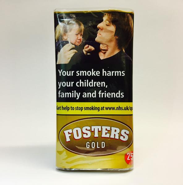 Fosters Gold 25gm Smoking Tobacco - Cheapasmokes.com